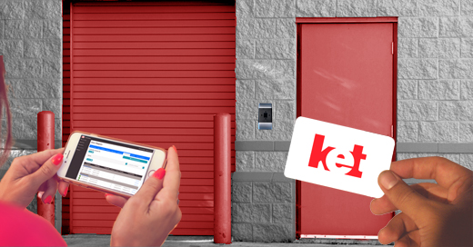 Contrôle-accès-porte-connectée